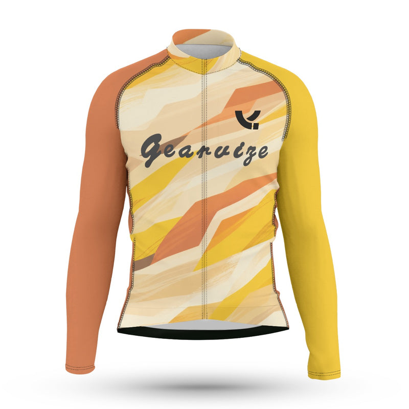 Cycling Long-Sleeve Jersey – Amber Terrain