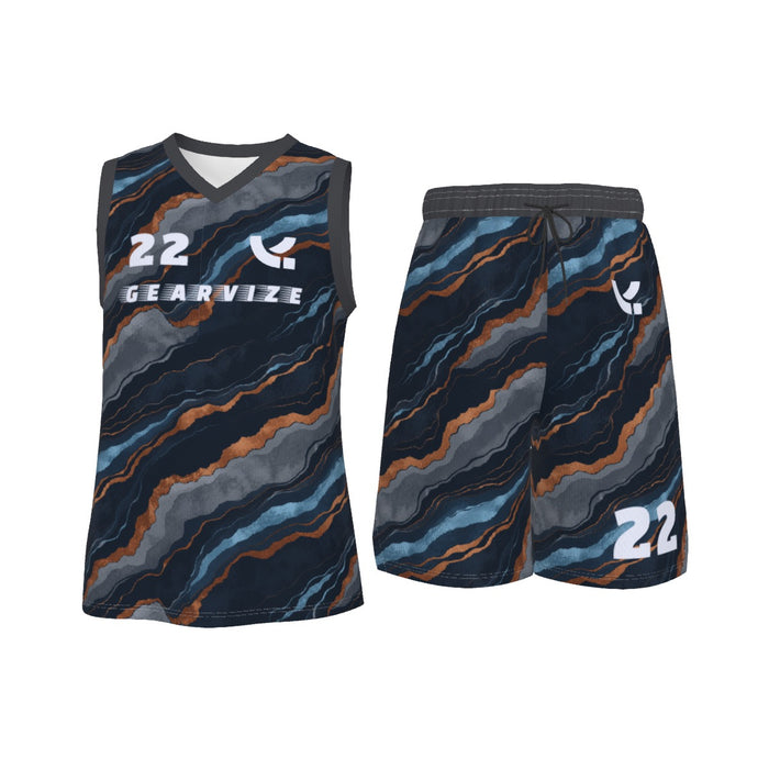 Basketball V-Neck Set – Storm Terrain