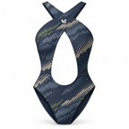 Swim Cutout One-Piece – Midnight Prism