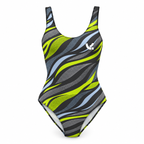 Swim One-Piece – Lime Wave