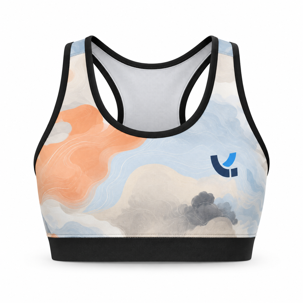 Yoga Sports Bra – Cloud Wash