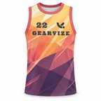 Basketball Tank – Sunset Prism