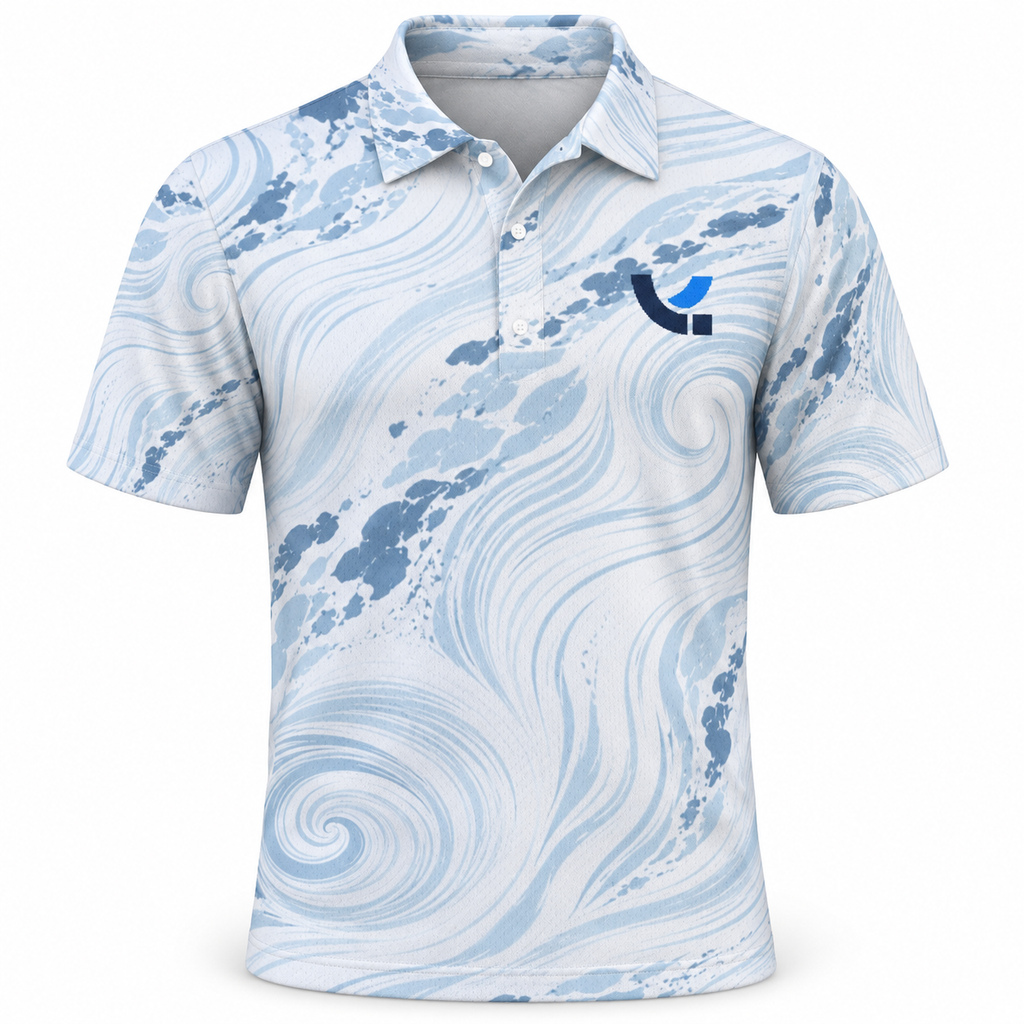 Active Performance Polo – Mist Contour