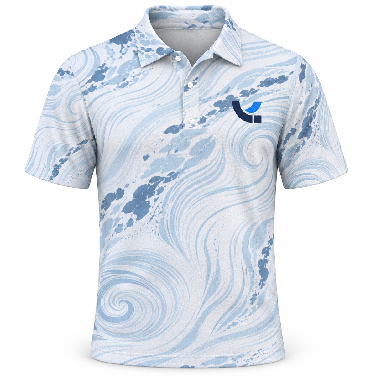 Active Performance Polo – Mist Contour