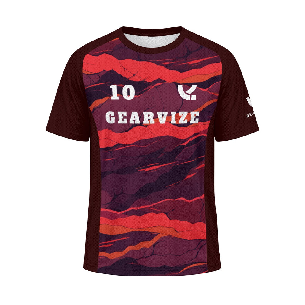 Soccer Jacquard Mesh Jersey – Ember Wave