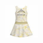Tennis Skirt Set – Lemon Marble