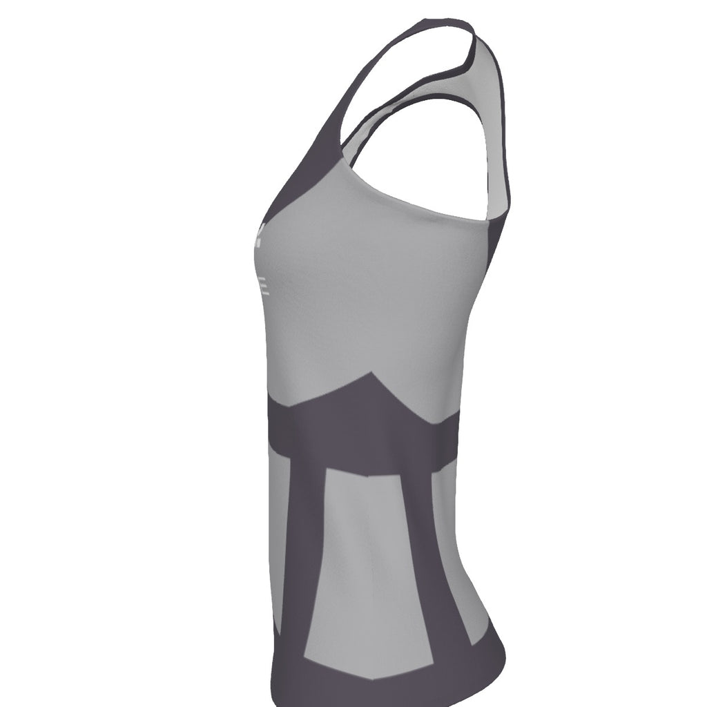 Fitness Workout Tank – Graphite Colorblock