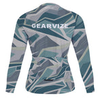 Cycling Long-Sleeve Jersey – Mineral Shards