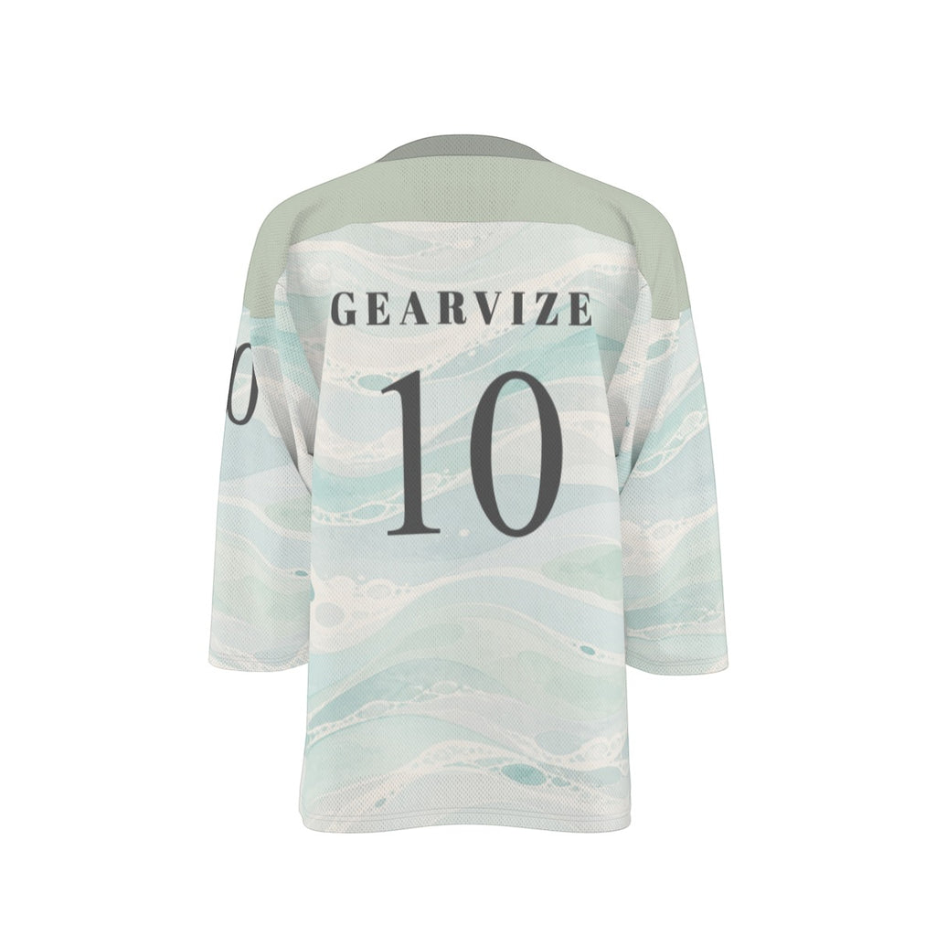 Hockey V-Neck Jersey – Mint Flow