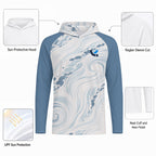 Running Hooded Top – Mist Contour