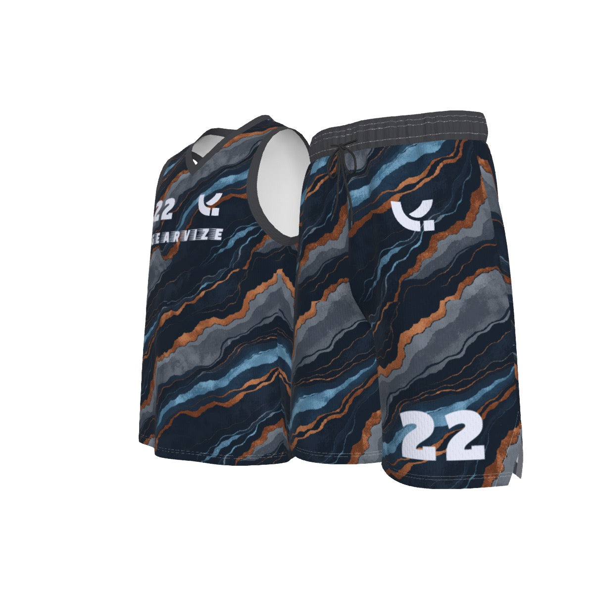 Basketball V-Neck Set – Storm Terrain