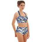 Swim Halter Set – Blue Wave