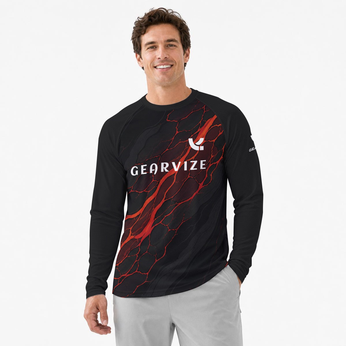 Tennis Long-Sleeve Top – Ember Flow