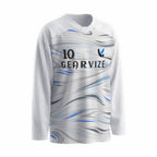 Hockey Small-Collar Jersey – Silver Stream