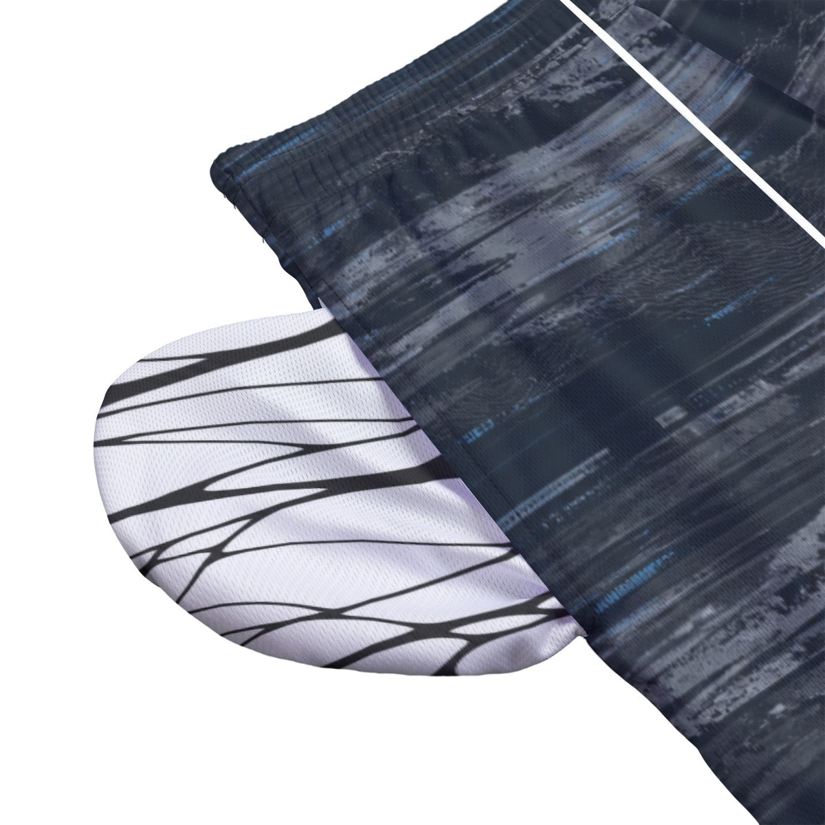 Soccer Performance Shorts – Slate Brushstroke