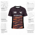 Soccer Jacquard Mesh Jersey – Copper Shards