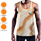 Running Y-Back Tank – Sand Contour