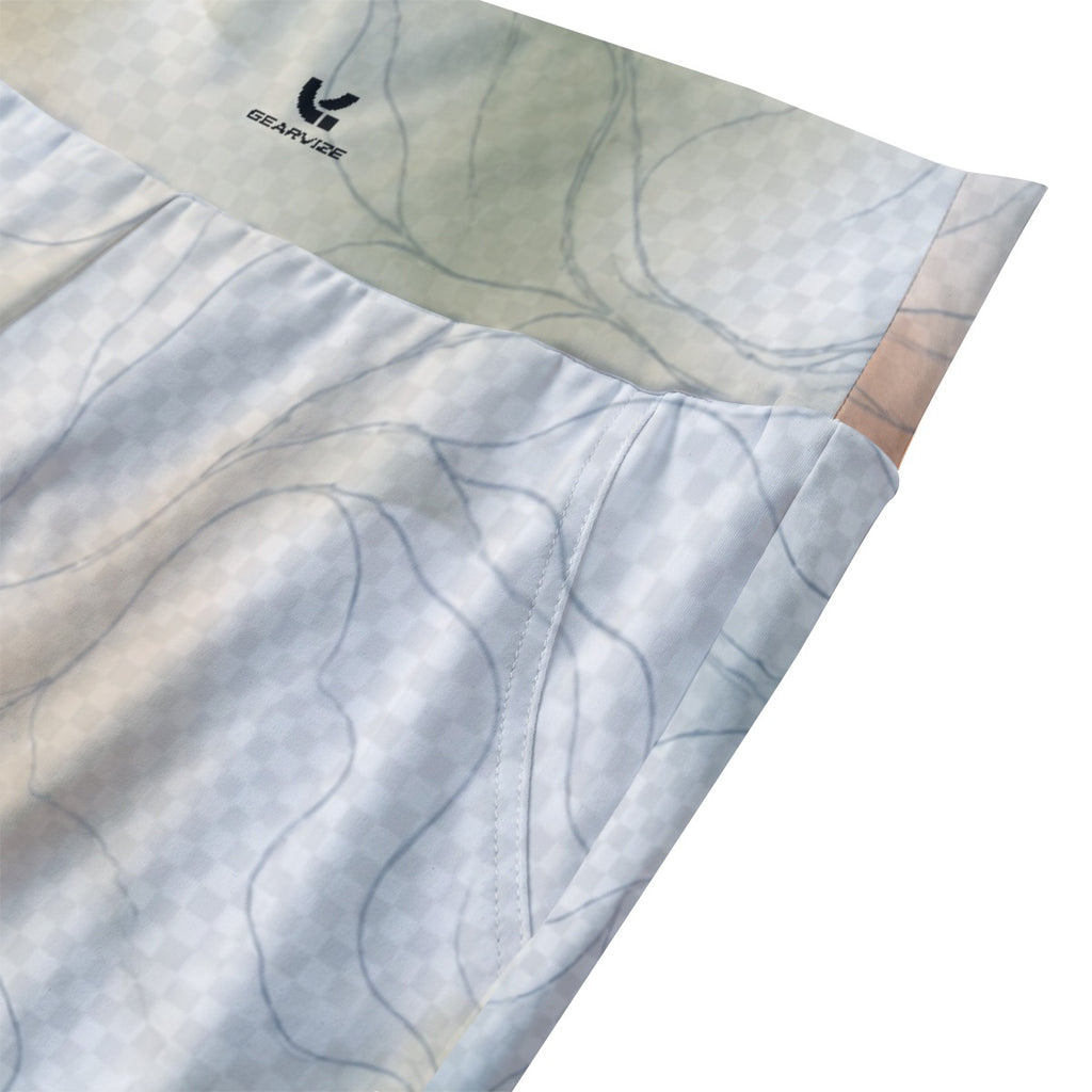 Yoga Leggings – Mist Marble