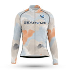 Cycling Long-Sleeve Jersey – Pastel Camo