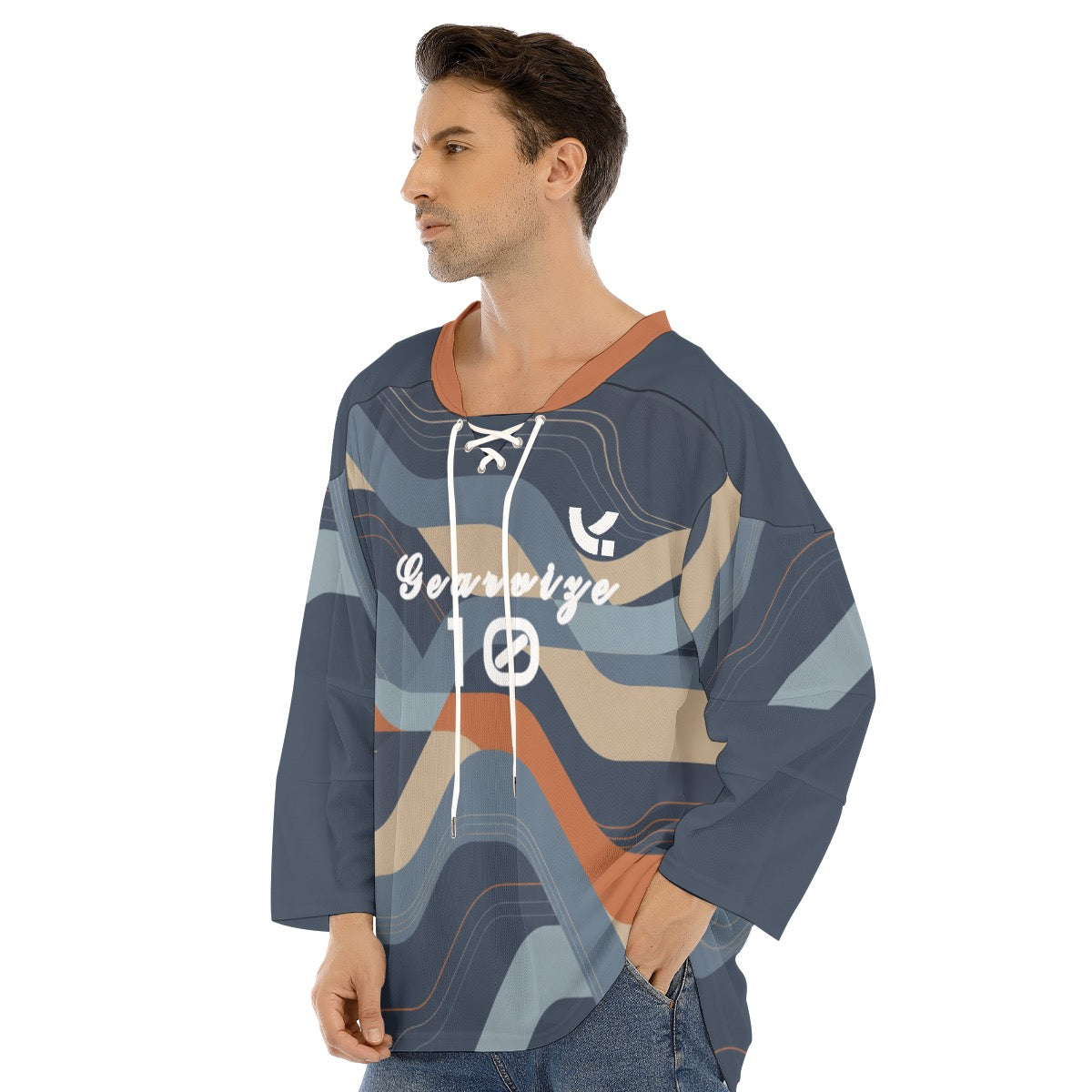 Hockey Jersey – Slate Wave