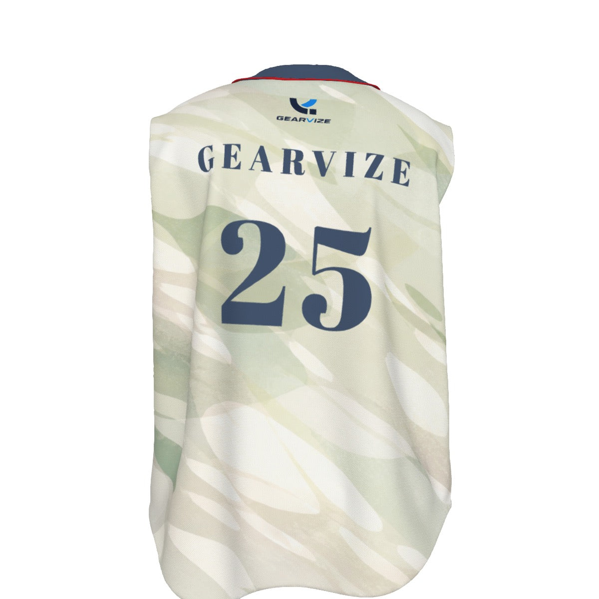 Baseball Sleeveless Jersey – Cream Pinstripe