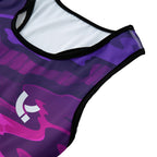 Running Sports Bra – Violet Camo