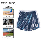 Soccer Performance Shorts – Blue Shards