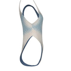 Swim One-Piece – Silver Gradient
