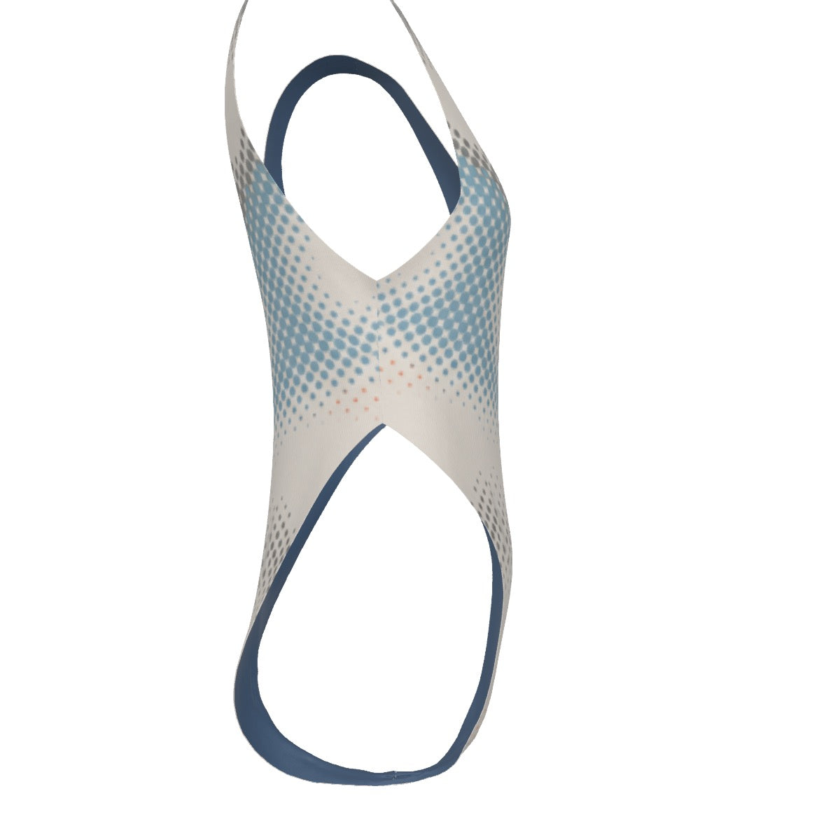 Swim One-Piece – Silver Gradient