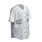 Baseball Textured Jersey – Silver Wave