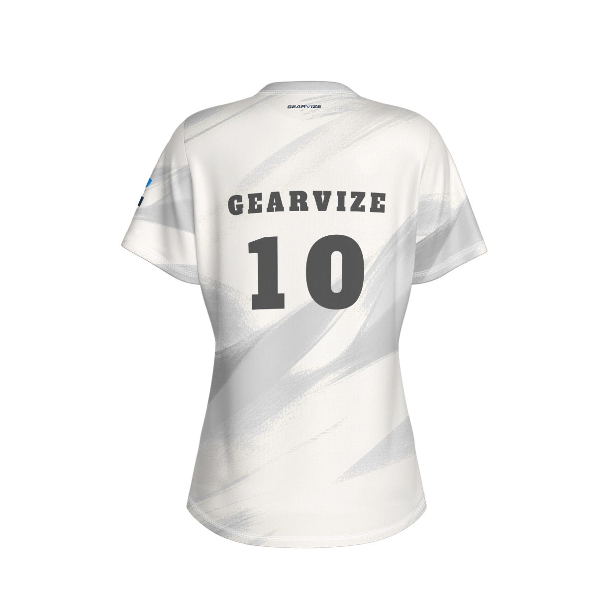 Running Performance Tee – Silver Colorblock