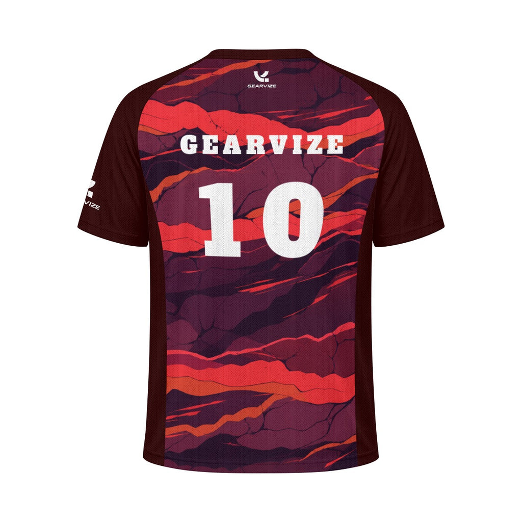 Soccer Jacquard Mesh Jersey – Ember Wave