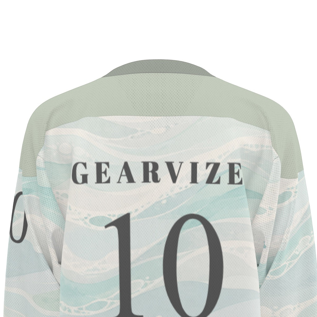 Hockey V-Neck Jersey – Mint Flow