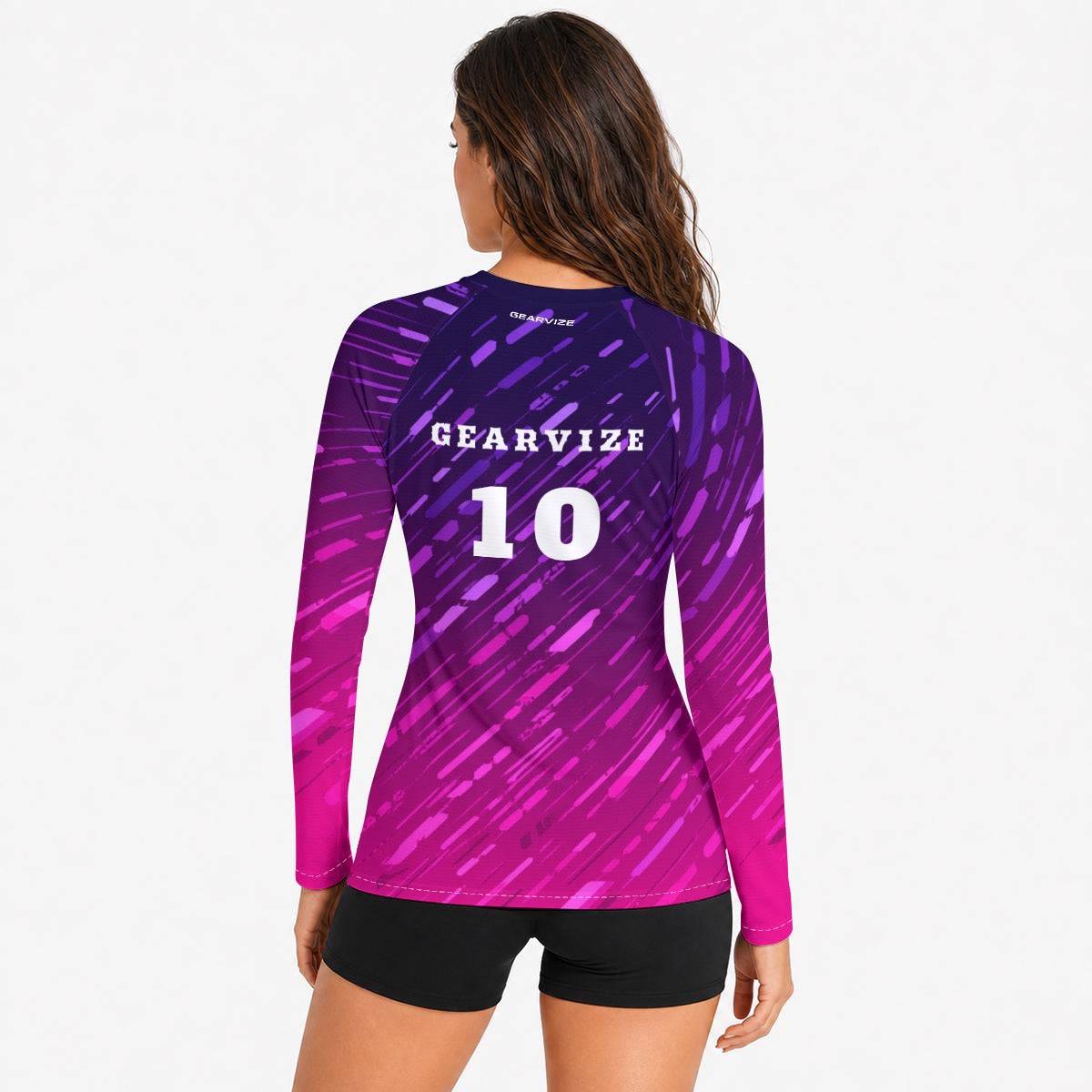 Badminton Raglan Top – Violet Motion