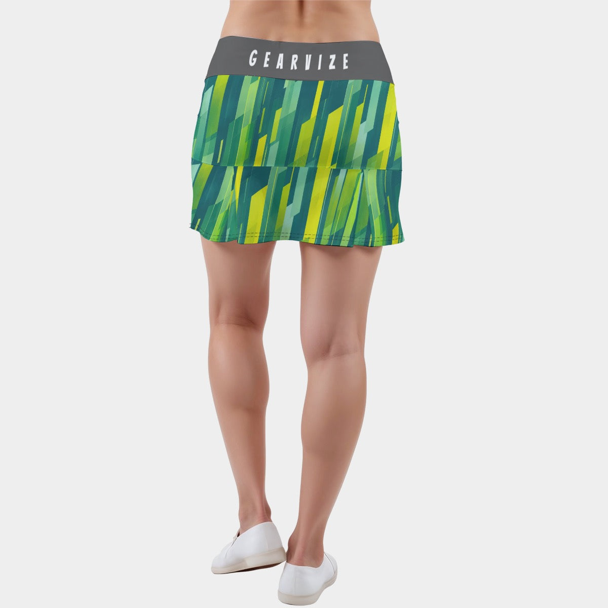 Tennis Skort – Lime Streak