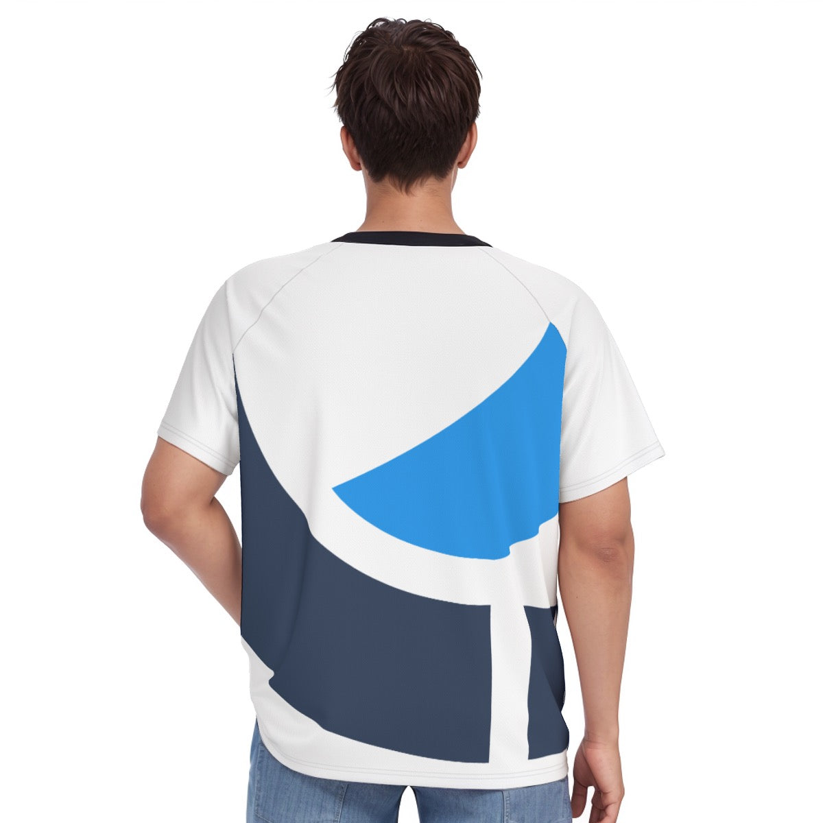 Active Jersey – Blue Colorblock