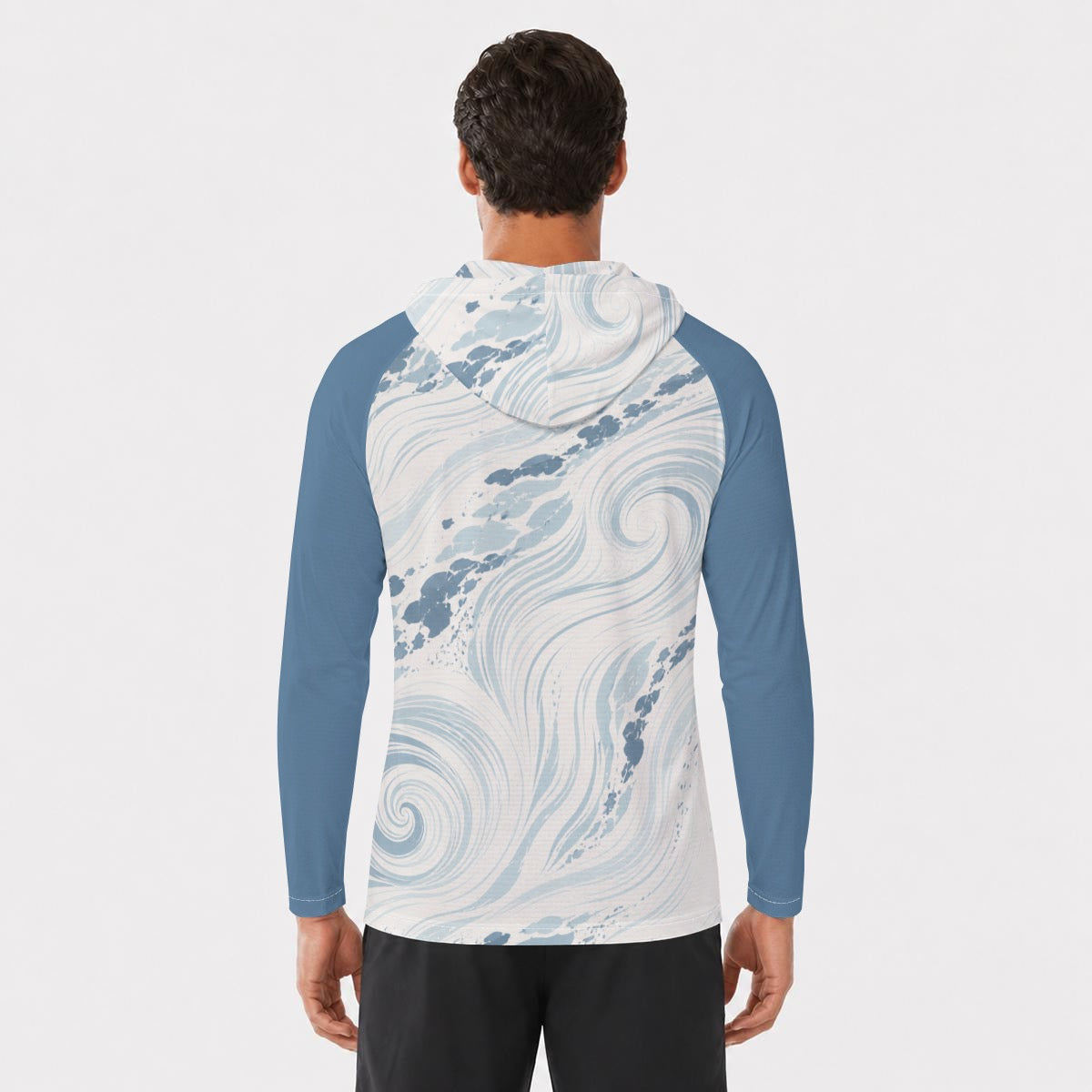 Running Hooded Top – Mist Contour