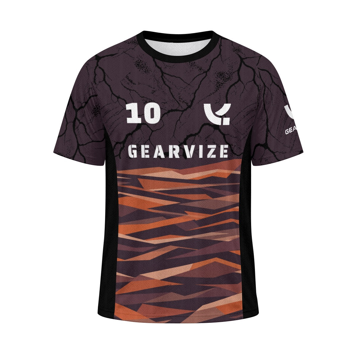 Soccer Jacquard Mesh Jersey – Copper Shards