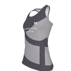 Fitness Workout Tank – Graphite Colorblock