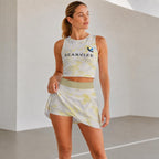 Tennis Skirt Set – Lemon Marble