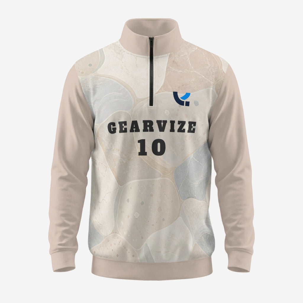 Hockey Half-Zip Pullover – Sand Camo