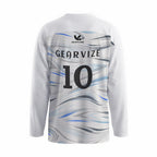 Hockey Small-Collar Jersey – Silver Stream