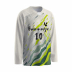 Hockey Small-Collar Jersey – Lime Wave