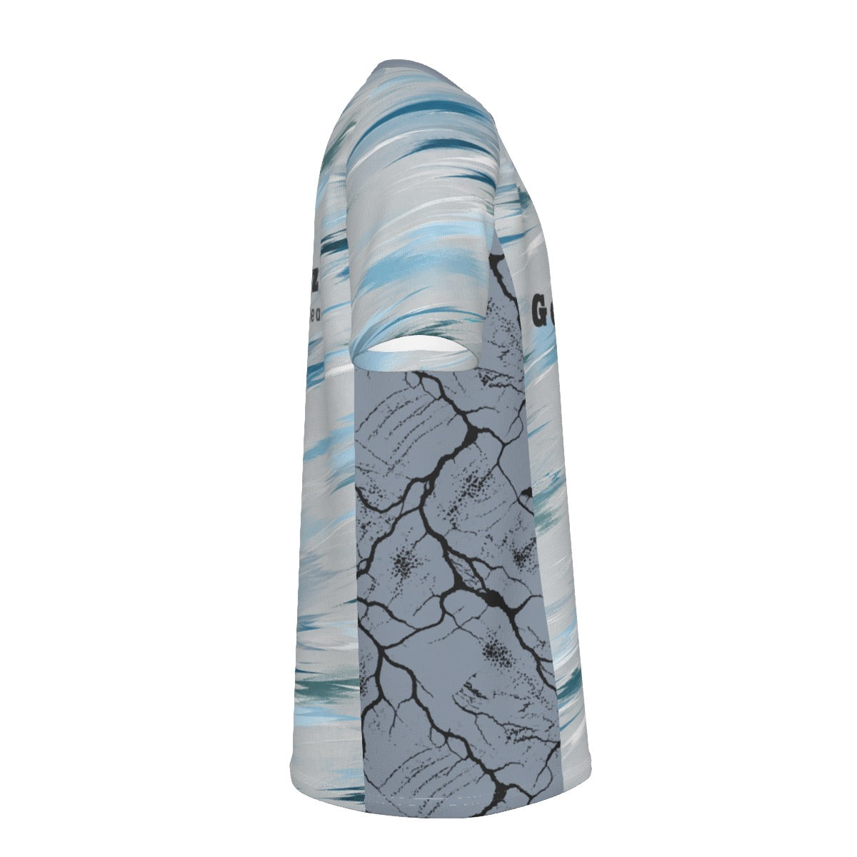 Badminton Jersey – Glacier Brushstroke