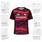 Soccer Jacquard Mesh Jersey – Ember Wave