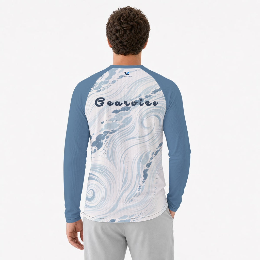 Sport Long-Sleeve Top-Mist Contour