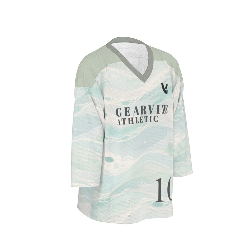 Hockey V-Neck Jersey – Mint Flow