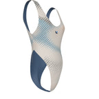 Swim One-Piece – Silver Gradient