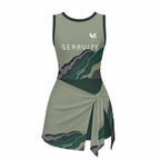 Girls Tennis Romper – Forest Terrain