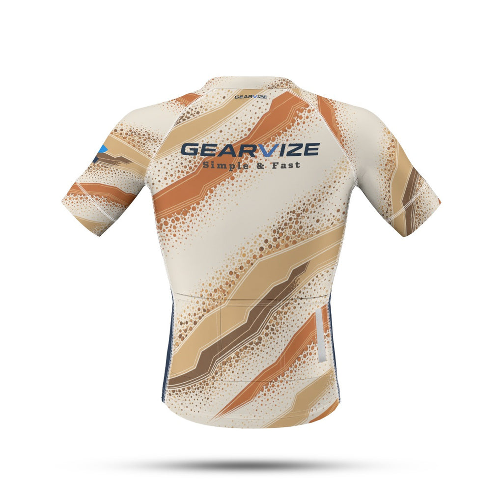 Men’s Cycling Jersey – Sand Mosaic